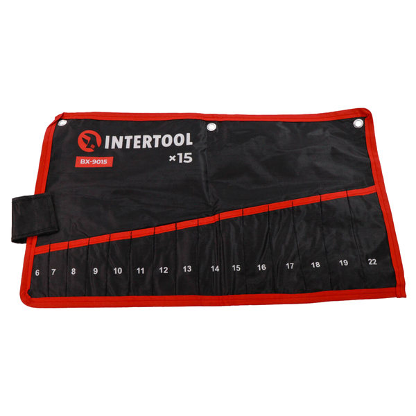 Чохол-органайзер INTERTOOL BX-9015 для 15 ключів eve2094 фото
