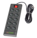 Мережевий фільтр-подовжувач QL-1116u 10 розеток 4-USB 2-Type-C чорний 900000000034IMP фото 1