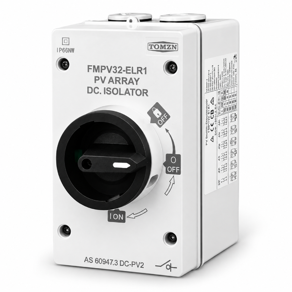 DC-разъединитель для солнечных панелей TOMZN TOISO-32PV-ELR1 32 А 1200 В IP66 900000000077IMP фото