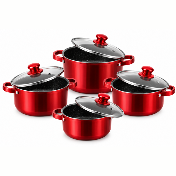 Набор посуды COOKWARE SET G-A10 из нержавеющей стали 12 предметов eve2102 фото