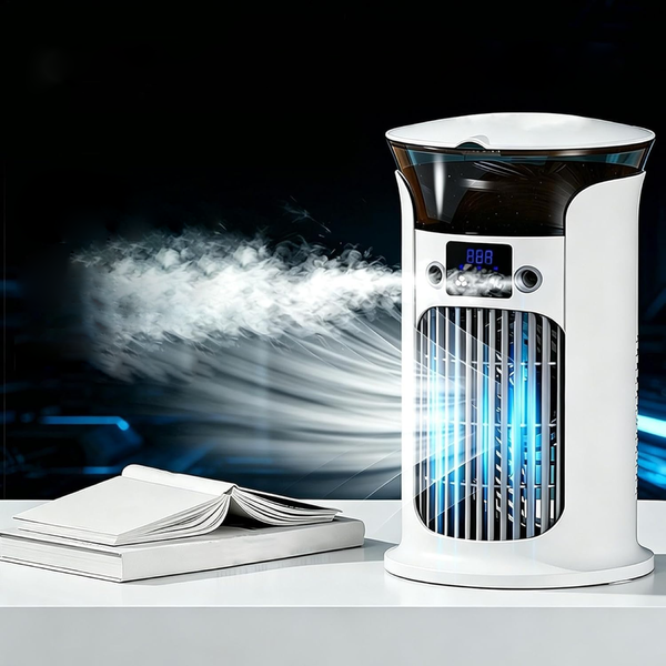 Настільний вентилятор-охолоджувач Air Cooler LY-940 з зволоженням USB eve1751 фото