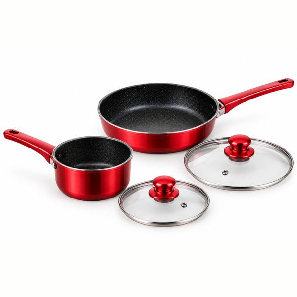 Набор посуды COOKWARE SET G-A10 из нержавеющей стали 12 предметов eve2102 фото