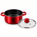 Набор посуды COOKWARE SET G-A10 из нержавеющей стали 12 предметов eve2102 фото 4