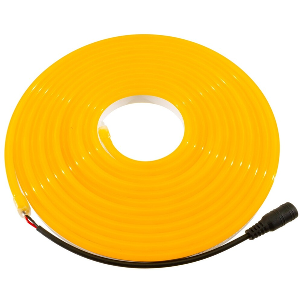 Гибкая силиконовая LED-лента Neon 5 м 12V жёлтая eve1274 фото