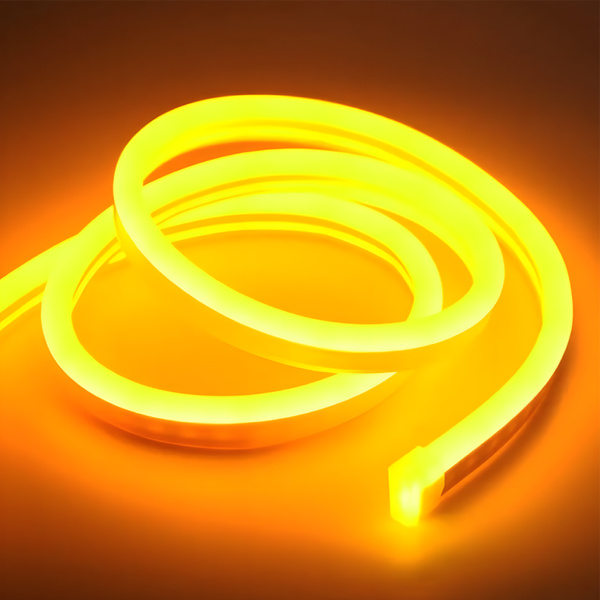 Гибкая силиконовая LED-лента Neon 5 м 12V жёлтая eve1274 фото