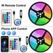 Світлодіодна LED стрічка RGB 5 м USB 5V з пультом і Bluetooth керуванням для підсвітки кімнати eve1296 фото 4