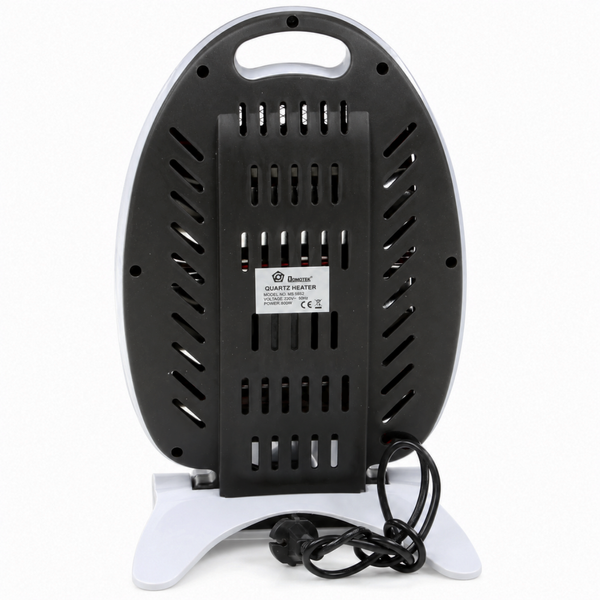 Кварцовий обігрівач Domotec MS-5952 800 Вт 2 режими, білий eve1935 фото