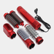 Фен-щетка мультистайлер Hot Air Styler 5 в 1 с насадками для укладки завивки и объёма волос красный в кейсе eve1249 фото 2