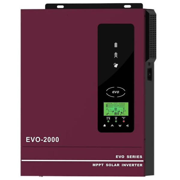 Гибридный инвертор ANERN AN-SCI-EVO-2000, 1600 Вт, 12 В, MPPT 80 А, чистая синусоида eve1308 фото