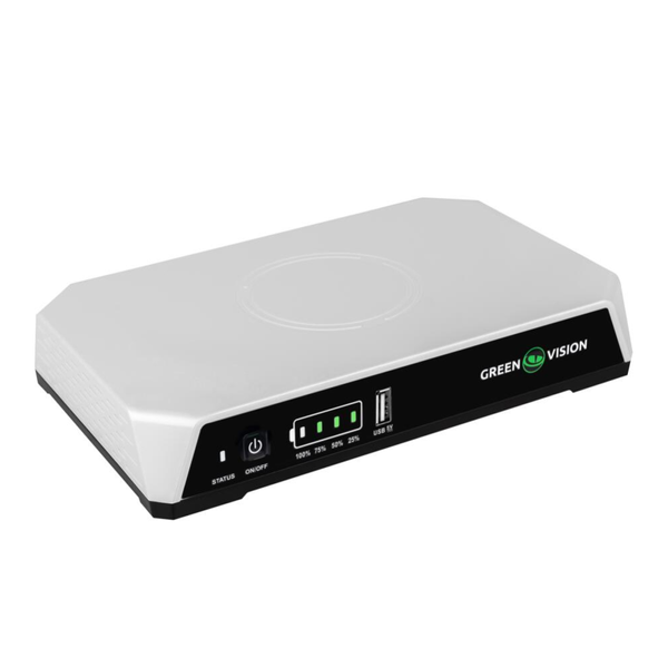 Джерело безперебійного живлення Green Vision GV-704-UPS-DC20-40W POE 24/48 В eve1944 фото