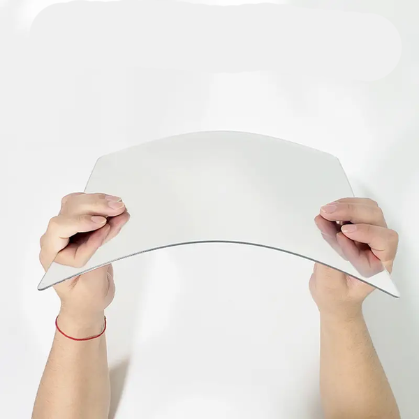 Акрилове дзеркало STICK MIRROR 30&times;30 см з захисною плівкою &mdash; гнучке настінне дзеркало без рамки eve1096 фото