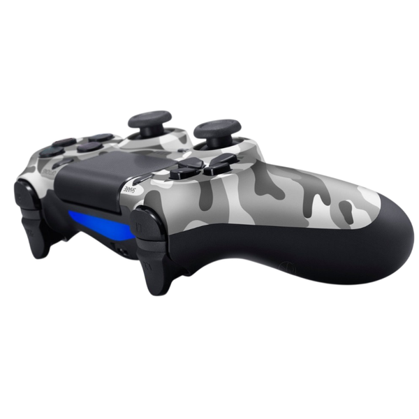 Бездротовий геймпад DuablShock 4 V2 Bluetooth для PlayStation і ПК &mdash; Сірий камуфляж eve1617 фото