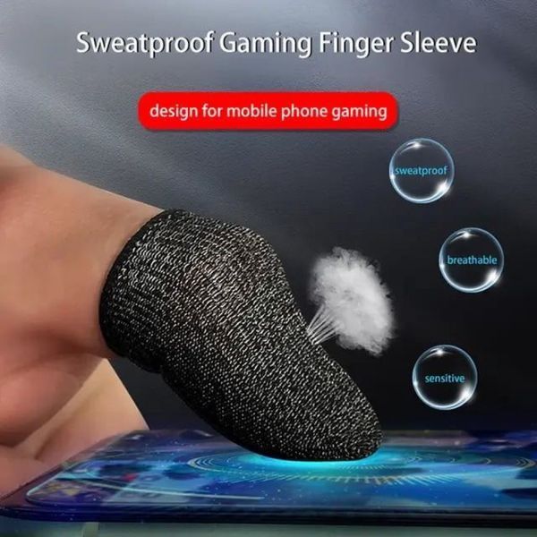 Ігрові напальчники Phantom Finger Cots для смартфона &mdash; Black eve1106 фото