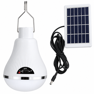 Кемпинговый LED-лампа Easy Power EP-020 с солнечной панелью и крюком eve2046 фото