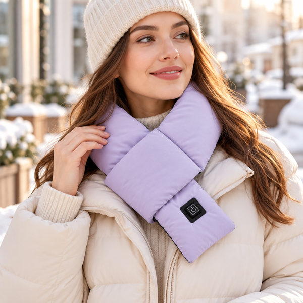 Шарф з електропідігрівом USB 3 режими 45&ndash;60&deg;C 10&times;80 см eve2166 фото