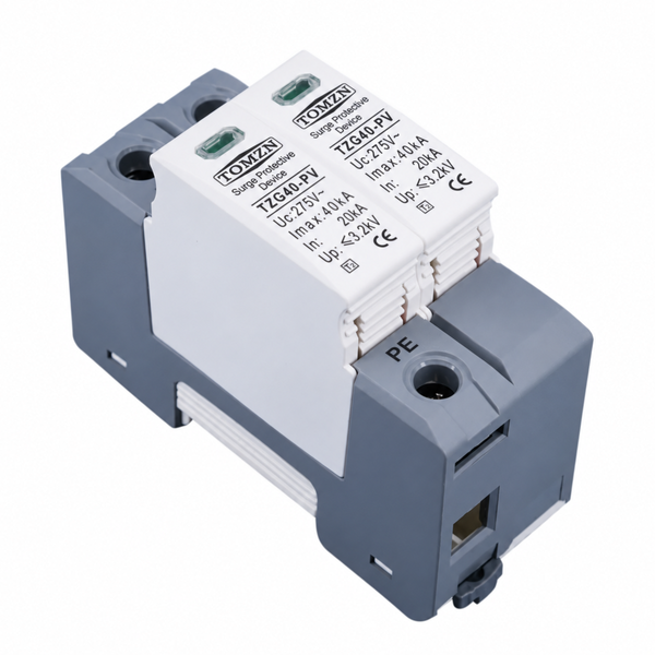 Устройство защиты от импульсных перенапряжений TOMZN TZG40-D 2P 10-20kA AC 270V 900000000094IMP фото