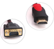 Кабель HDMI&ndash;VGA 1.5 м в тканевой оплетке, пассивный eve1570 фото 4