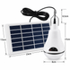Кемпинговый LED-лампа Easy Power EP-020 с солнечной панелью и крюком eve2046 фото 5