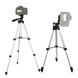 Телескопічний штатив Tripod 3110 для камери і телефону 102 см eve1139 фото 4