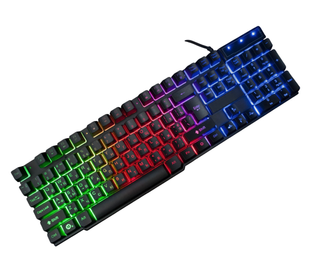 Ігрова мембранна клавіатура Voltronic USB з підсвіткою eve1449 фото