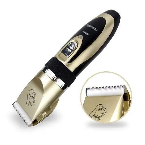 Набор для груминга Pet Grooming Hair Clipper Kit триммер для животных аккумулятор 1200 mAh 120 мин работы 4 насадки eve1094 фото