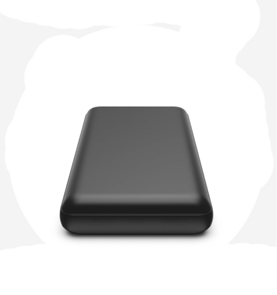 Портативний зовнішній акумулятор Power Bank 20000 mAh чорний eve1314 фото