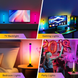 Світлодіодні RGB панелі 25 см з USB і пультом 2шт для дому та офісу eve1416 фото 6