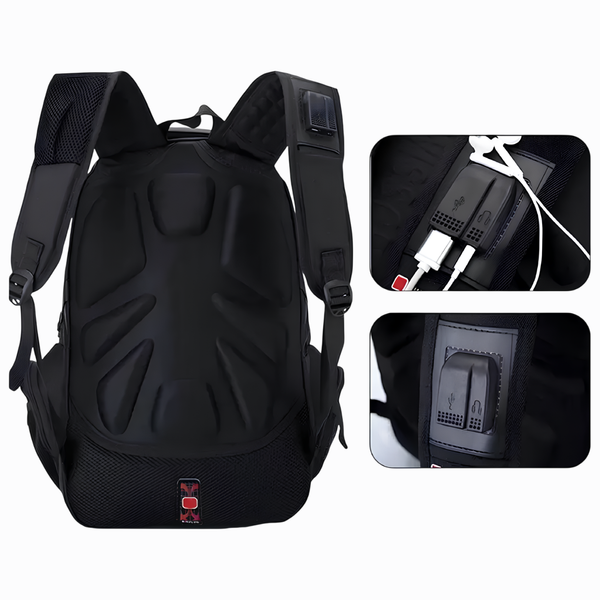 Швейцарский городской рюкзак SwissGear 8810 32 л для ноутбука с выходом под наушники Серый eve1675 фото