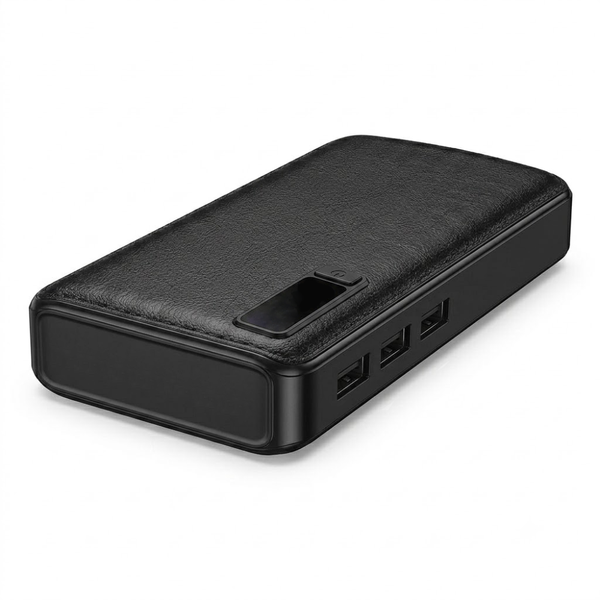 Портативний зовнішній акумулятор Power Bank 50000 mAh чорний eve1318 фото