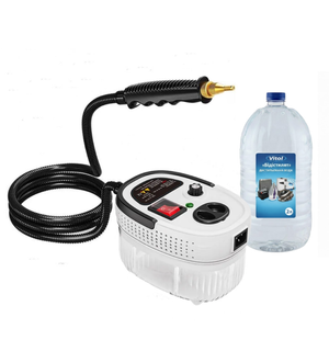 Пароочиститель Steam Cleaner 2500 Вт с насадками и дистиллированной водой Vitol 2 л eve1454 фото