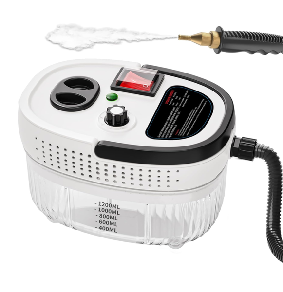 Пароочисник Steam Cleaner 2500 Вт з насадками та дистильованою водою Vitol 2 л eve1454 фото