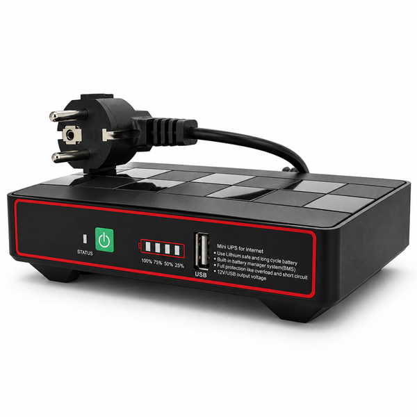 Источник бесперебойного питания Green Wave Ecoputer-P60W для роутера 12000 мАч с PoE eve2173 фото