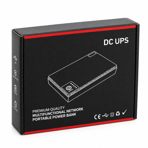 Джерело безперебійного живлення DC1018P для роутера 10400 мАг з PoE білий eve2175 фото