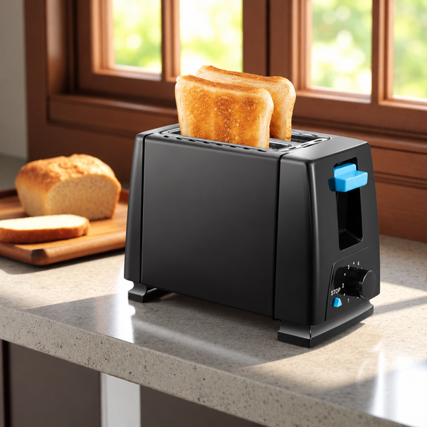 Тостер Domotec MS-263 650 Вт 2 відділення з регулюванням підсмажування eve2078 фото