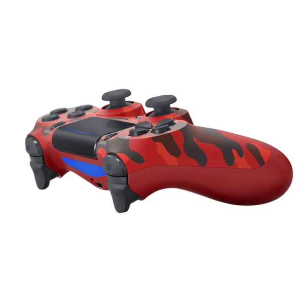 Бездротовий геймпад DualShock 4 V2 Bluetooth для PlayStation і ПК &mdash; Червоний камуфляж eve1501 фото