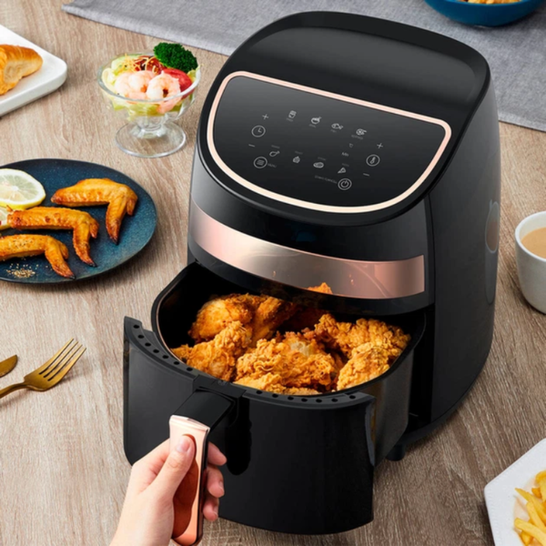 Аерогриль-мультипіч Deerma Air Fryer KZ100 з сенсорним управлінням eve2079 фото