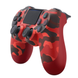 Бездротовий геймпад DualShock 4 V2 Bluetooth для PlayStation і ПК &mdash; Червоний камуфляж eve1501 фото 2