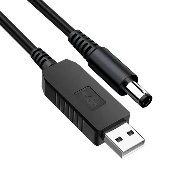 Повышающий кабель питания для роутера USB 5V to 12V DC eve1409 фото