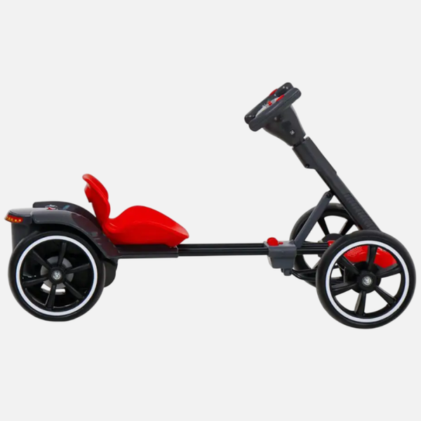 Дитячий електрокарт GO-KART HL-B6 з пультом управління червоний eve1324 фото