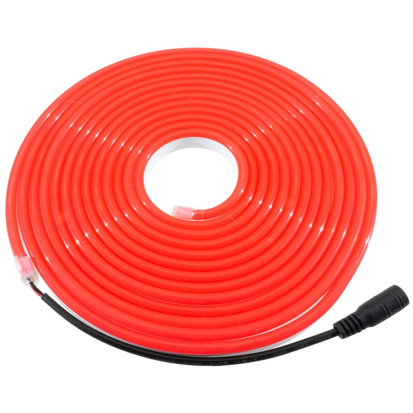 Гибкая силиконовая LED-лента Neon 5 м 12V красная eve1272 фото