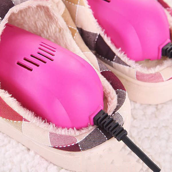 Електрична сушарка для взуття Shoes Dryer 220 В, рожева eve1919 фото