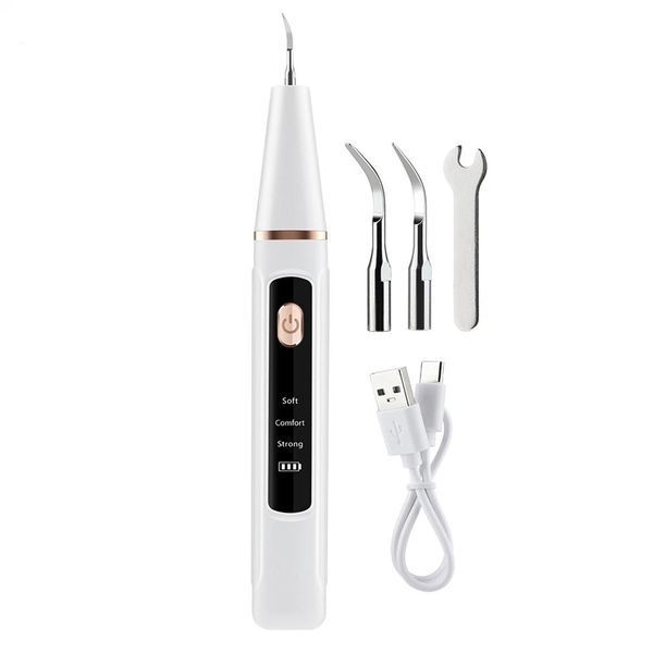 Ультразвуковой скалер Teeth Cleaner HY-46 &mdash; прибор для удаления зубного камня и налета eve1058 фото