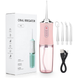 Ірригатор для порожнини рота ORAL IRRIGATOR 3 режими з насадками рожевий eve1283 фото 1