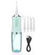 Ирригатор для полости рта ORAL IRRIGATOR 3 режима с насадками зеленый eve1284 фото 2